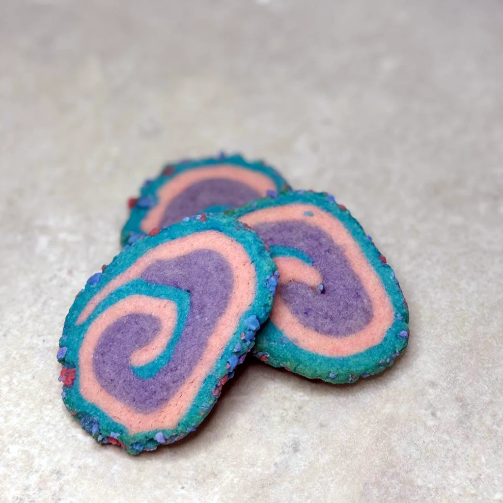 Sugar swirl cookie